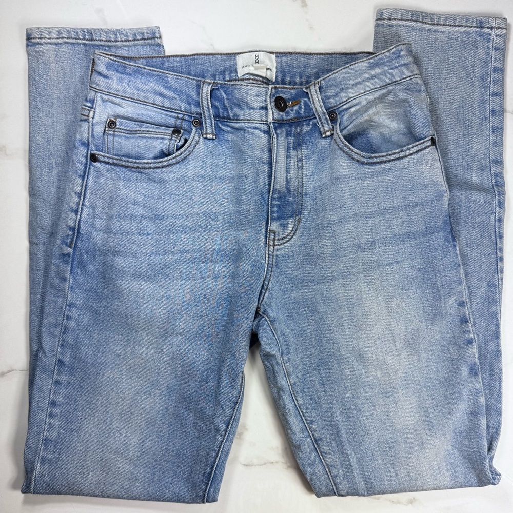 Mutual Weave Light Blue Skinny Jeans
